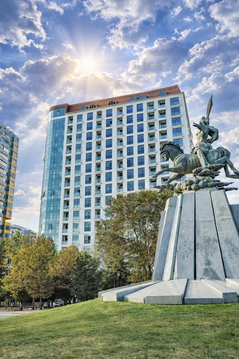 Satılır 2 otaqlı Mənzil Yeni tikili 72 m² Nəsimi r. - şəkil 8