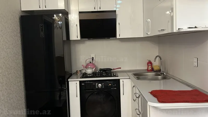 Kirayə verilir 2 otaqlı Mənzil Yeni tikili 60 m² Həzi Aslanov - şəkil 3