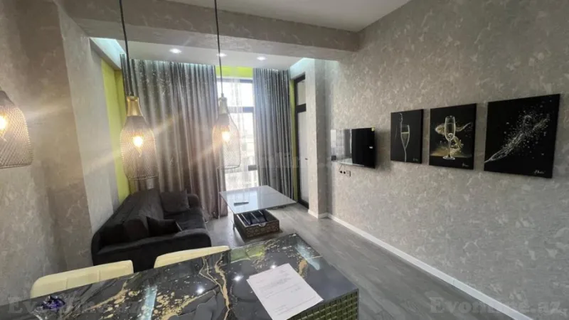 Kirayə verilir 2 otaqlı Mənzil Yeni tikili 60 m² Nəsimi r. - şəkil 2