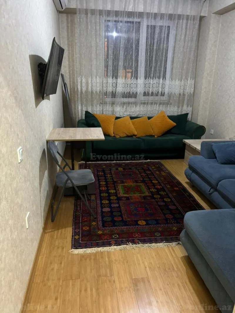 Kirayə verilir 2 otaqlı Mənzil Yeni tikili 55 m² Yasamal