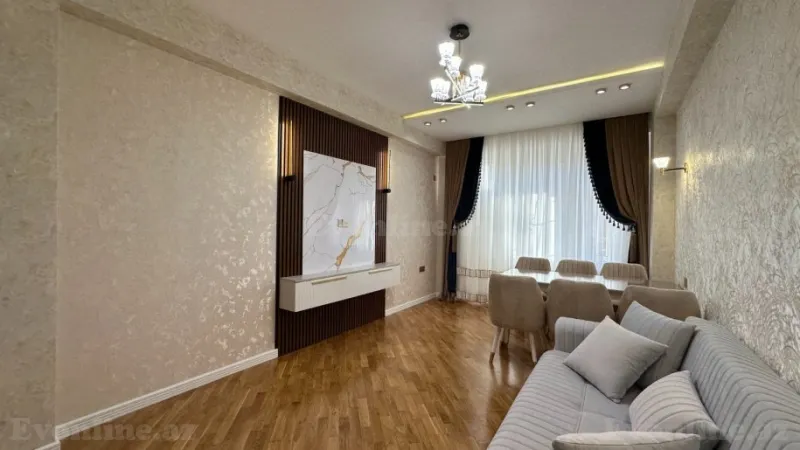 Satılır 2 otaqlı Mənzil Yeni tikili 90 m² Həzi Aslanov - şəkil 2