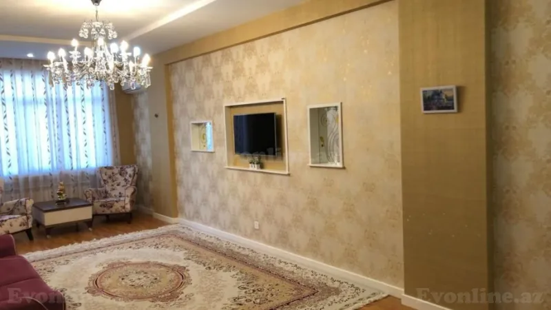 Kirayə verilir 3 otaqlı Mənzil Yeni tikili 120 m² Nəriman Nərimanov m. - şəkil 2