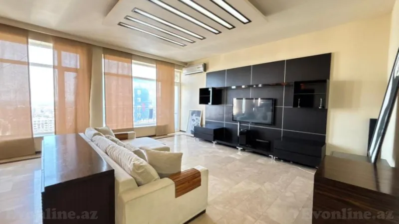 Kirayə verilir 3 otaqlı Mənzil Yeni tikili 166 m² Nizami m. - şəkil 4