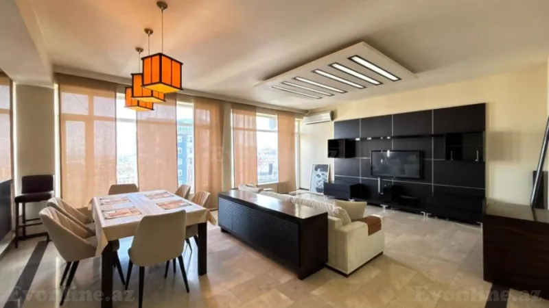 Kirayə verilir 3 otaqlı Mənzil Yeni tikili 166 m² Nizami m. - şəkil 6