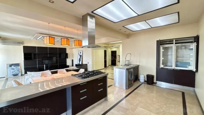 Kirayə verilir 3 otaqlı Mənzil Yeni tikili 166 m² Nizami m. - şəkil 7