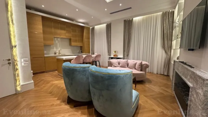 Kirayə verilir 3 otaqlı Mənzil Yeni tikili 111 m² Xətai r. - şəkil 3