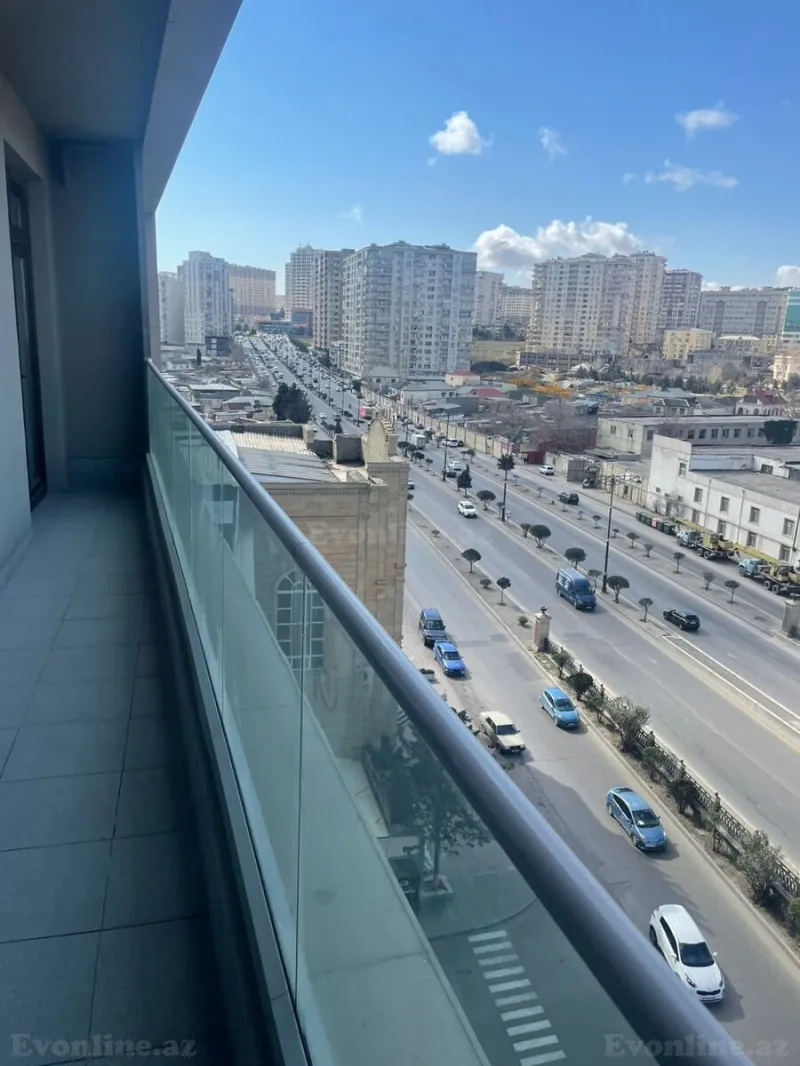 Kirayə verilir 3 otaqlı Mənzil Yeni tikili 106 m² Nəsimi r. - şəkil 16