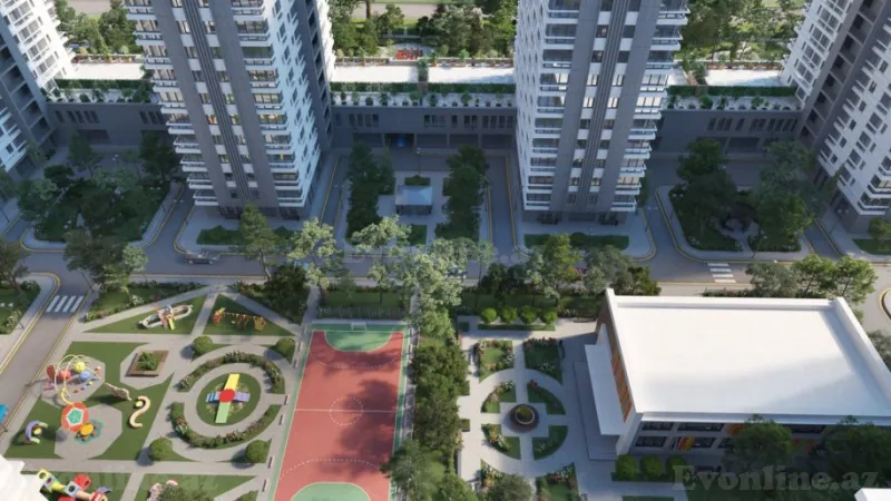 Satılır 3 otaqlı Mənzil Yeni tikili 80 m² 20 Yanvar m. - şəkil 5