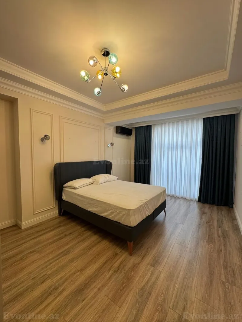 Kirayə verilir 3 otaqlı Mənzil Yeni tikili 140 m² Nəsimi r. - şəkil 4