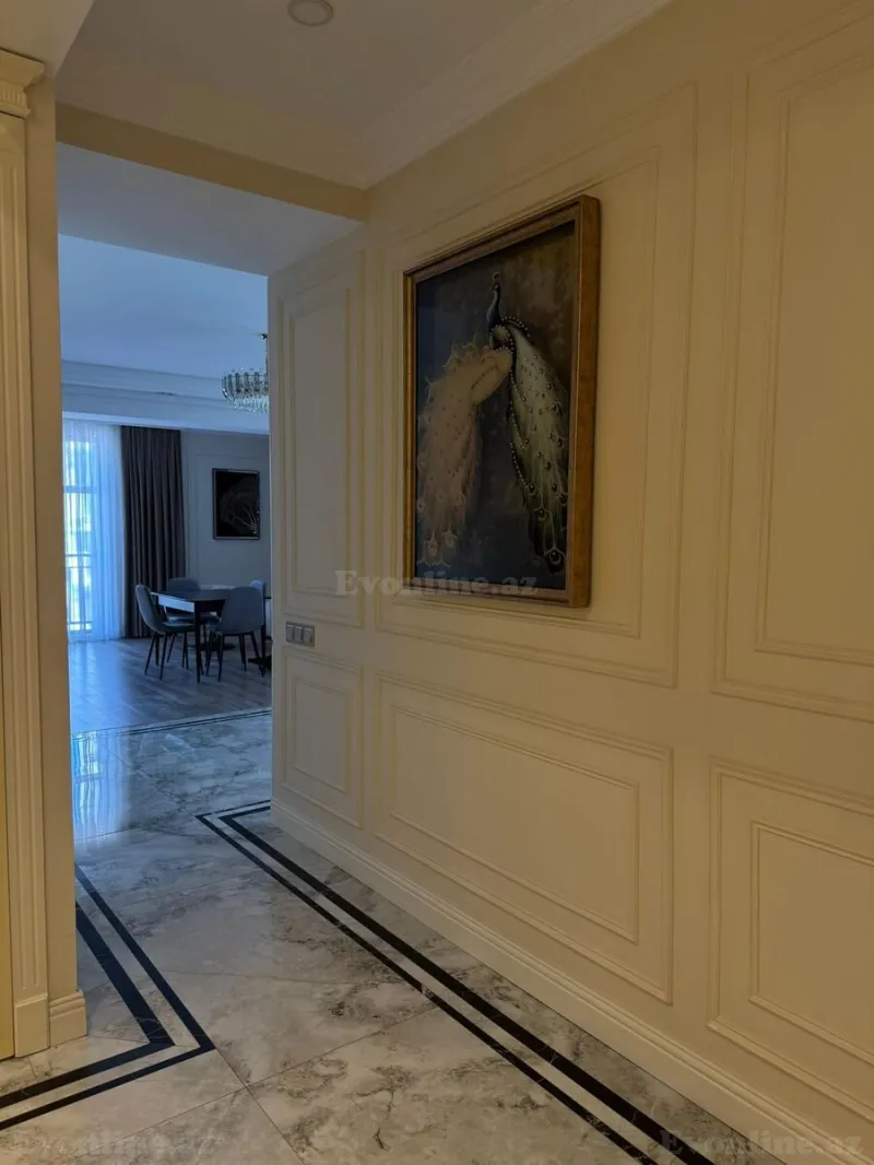 Kirayə verilir 3 otaqlı Mənzil Yeni tikili 140 m² Nəsimi r. - şəkil 11