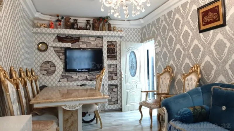 Satılır 2 otaqlı Mənzil Köhnə tikili 60 m² Əhmədli m. - şəkil 4