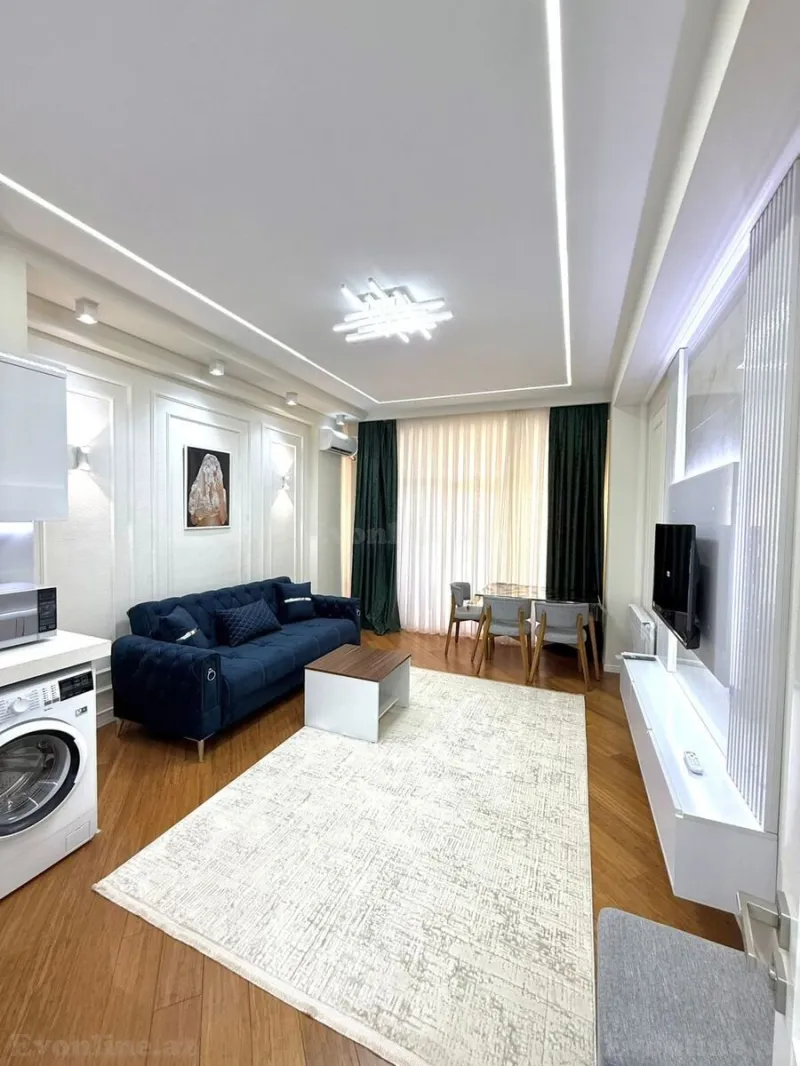 Kirayə verilir 2 otaqlı Mənzil Yeni tikili 80 m² Gənclik m.