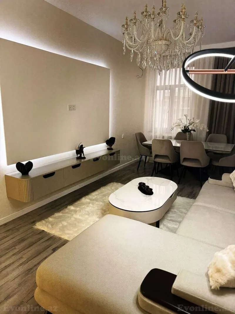 Satılır 2 otaqlı Mənzil Yeni tikili 105 m² 8 Noyabr m. - şəkil 2