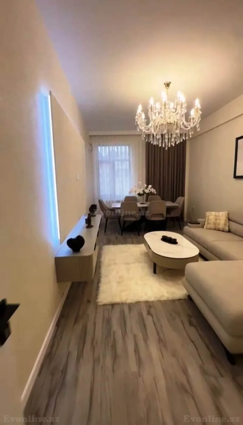 Satılır 2 otaqlı Mənzil Yeni tikili 105 m² 8 Noyabr m. - şəkil 3