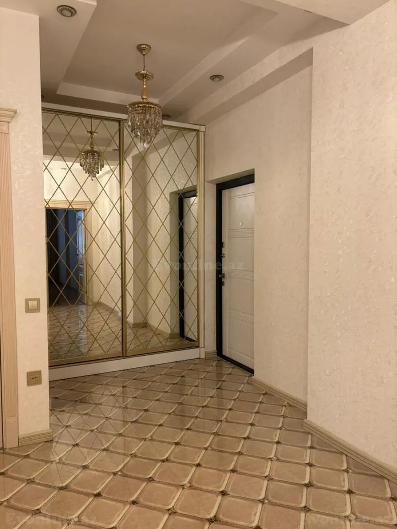 Kirayə verilir 3 otaqlı Mənzil Yeni tikili 125 m² Nəsimi r. - şəkil 9