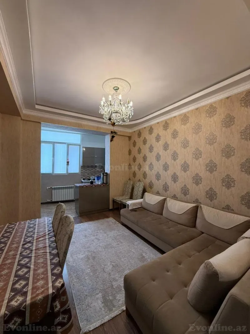 Satılır 3 otaqlı Mənzil Yeni tikili 60 m² Həzi Aslanov m. - şəkil 3