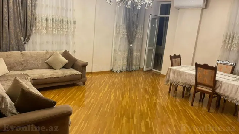 Kirayə verilir 2 otaqlı Mənzil Yeni tikili 100 m² İnşaatçılar m. - şəkil 2