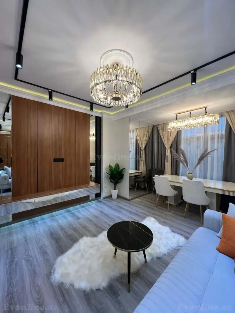 Satılır 2 otaqlı Mənzil Yeni tikili 85 m² Qara Qarayev m. - şəkil 2