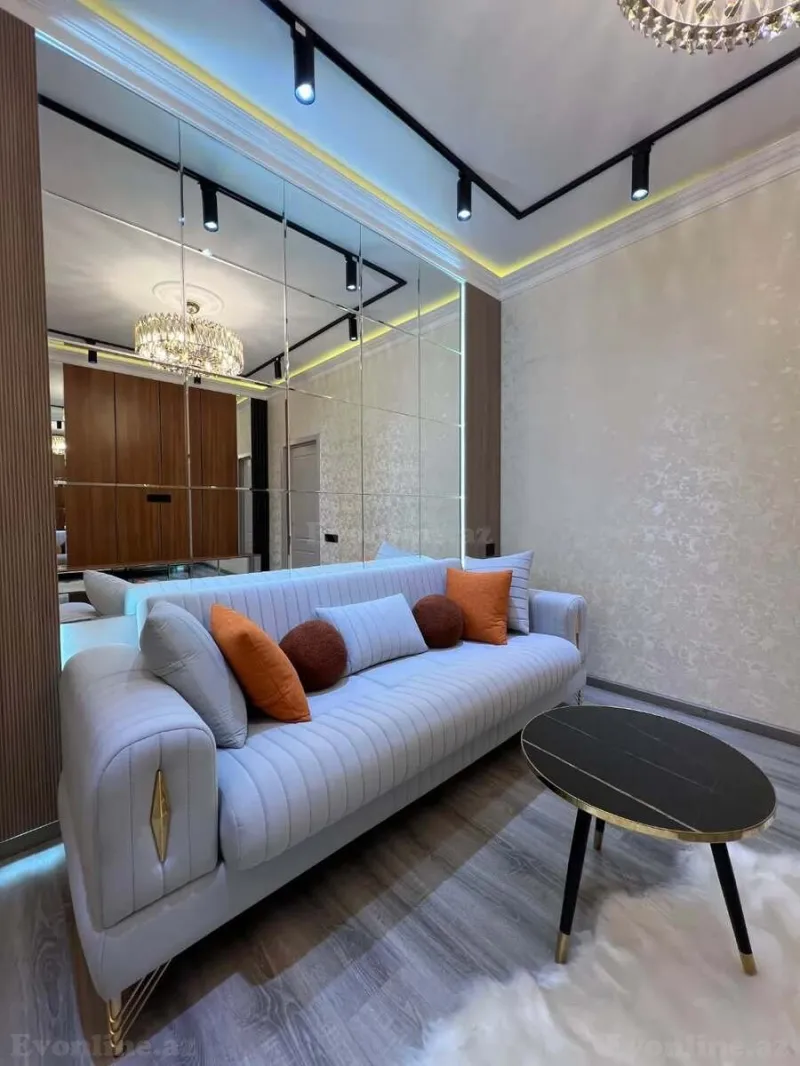 Satılır 2 otaqlı Mənzil Yeni tikili 85 m² Qara Qarayev m. - şəkil 3