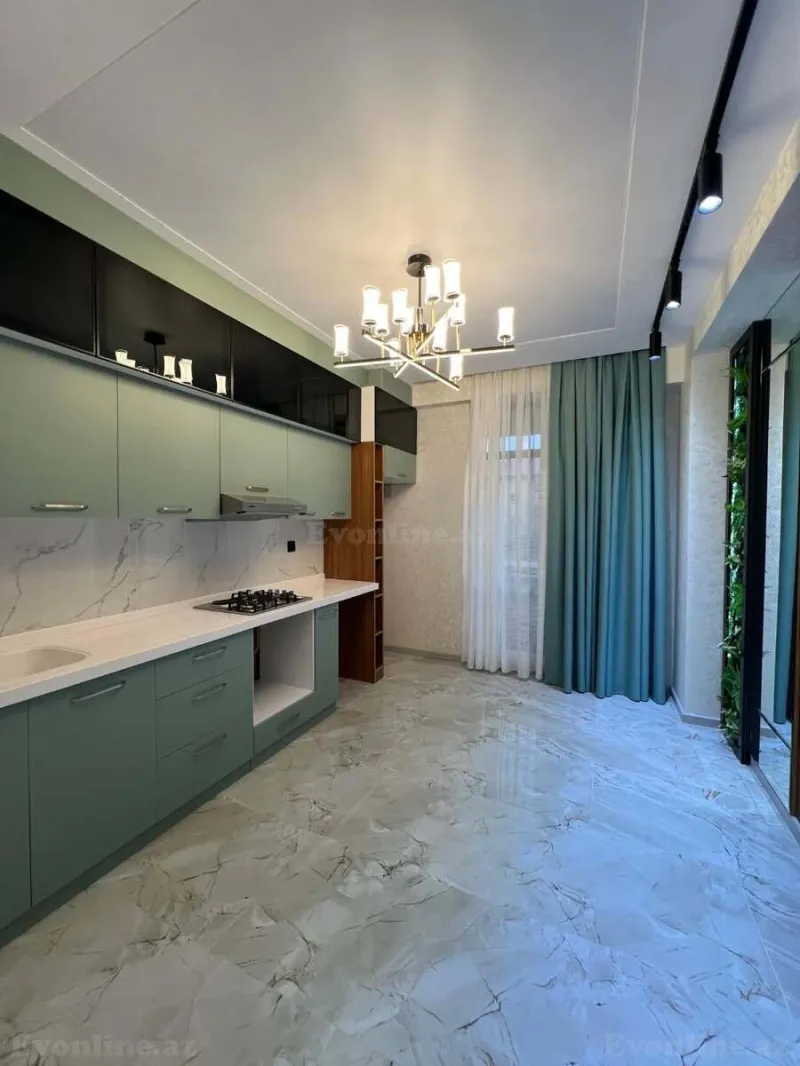 Satılır 2 otaqlı Mənzil Yeni tikili 85 m² Qara Qarayev m. - şəkil 8