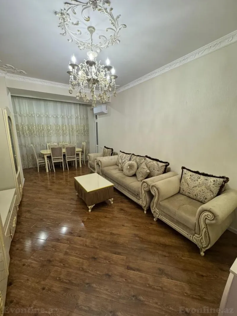 Kirayə verilir 2 otaqlı Mənzil Yeni tikili 62 m² Xətai m.