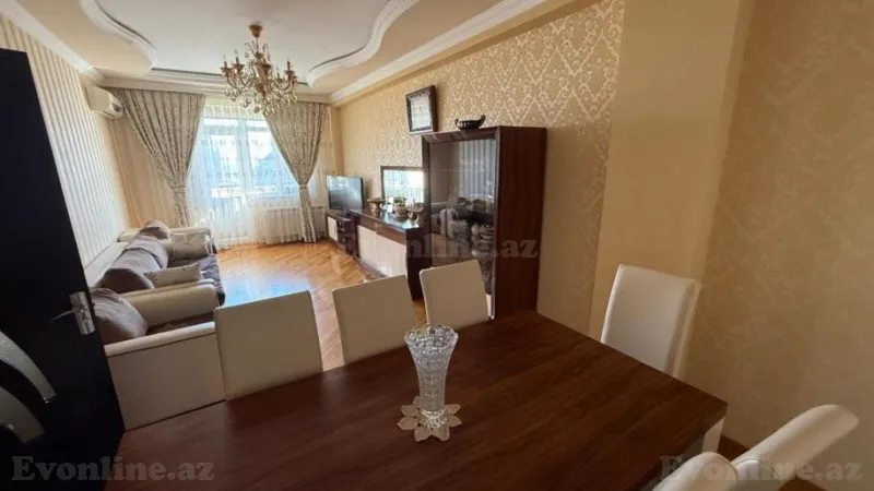 Satılır 3 otaqlı Mənzil Yeni tikili 122 m² Azadlıq prospekti m. - şəkil 2