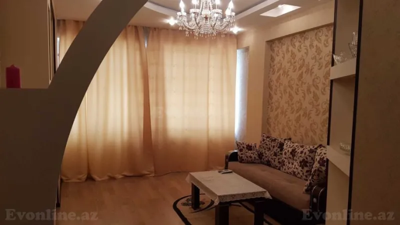 Kirayə verilir 2 otaqlı Mənzil Yeni tikili 55 m² Xətai m. - şəkil 2