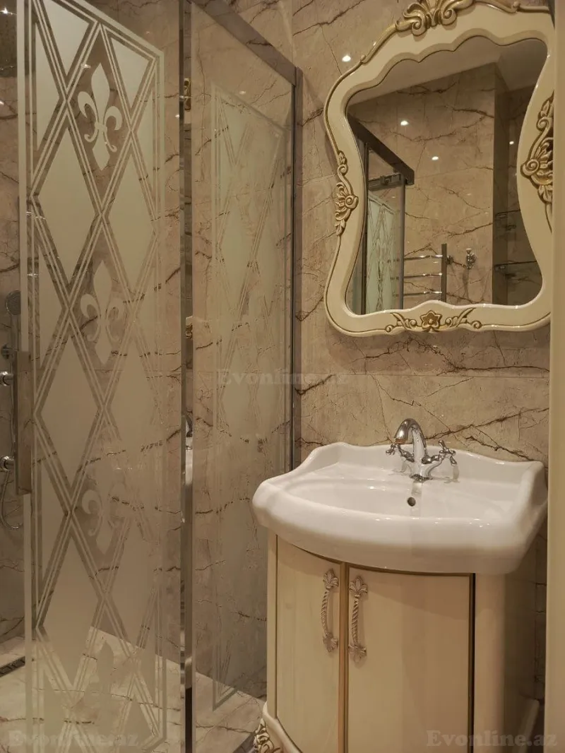 Kirayə verilir 3 otaqlı Mənzil Yeni tikili 170 m² Nərimanov r. - şəkil 11