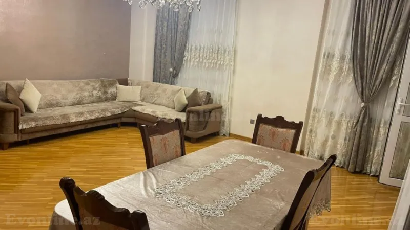 Kirayə verilir 2 otaqlı Mənzil Yeni tikili 100 m² İnşaatçılar m. - şəkil 5