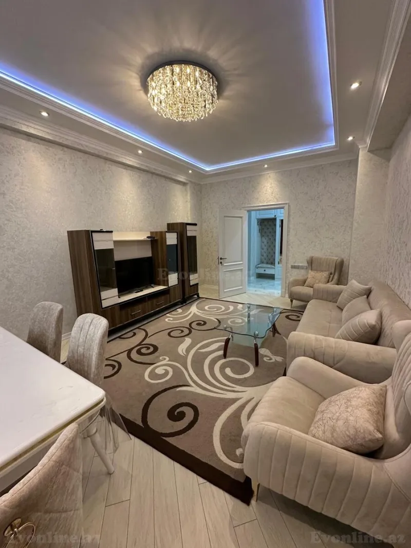 Kirayə verilir 3 otaqlı Mənzil Yeni tikili 130 m² Elmlər Akademiyası m. - şəkil 6