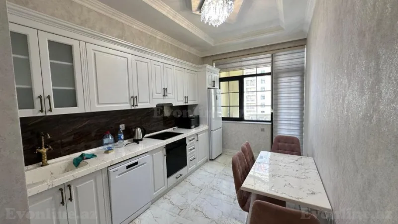 Kirayə verilir 3 otaqlı Mənzil Yeni tikili 130 m² Elmlər Akademiyası m. - şəkil 18