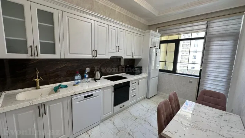 Kirayə verilir 3 otaqlı Mənzil Yeni tikili 130 m² Elmlər Akademiyası m. - şəkil 21