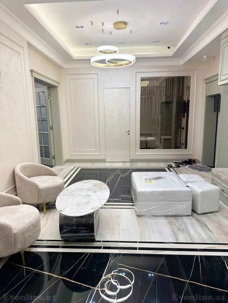 Kirayə verilir 3 otaqlı Mənzil Yeni tikili 180 m² Nəsimi r. - şəkil 5