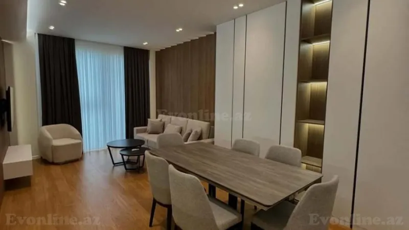 Kirayə verilir 2 otaqlı Mənzil Yeni tikili 70 m² Nəsimi r. - şəkil 2