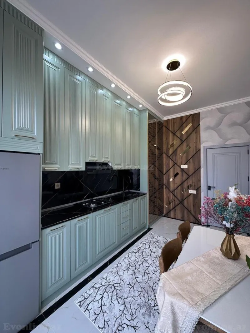 Satılır 3 otaqlı Mənzil Yeni tikili 107 m² Əhmədli m. - şəkil 2