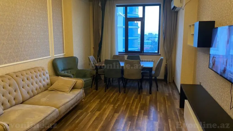 Kirayə verilir 2 otaqlı Mənzil Yeni tikili 70 m² Gənclik m.