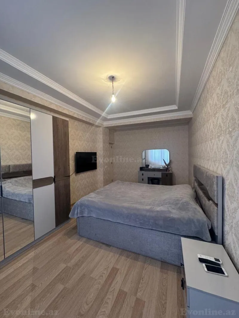 Kirayə verilir 2 otaqlı Mənzil Yeni tikili 80 m² Gənclik m. - şəkil 3