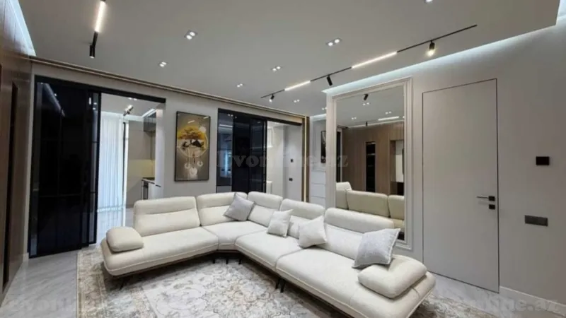 Kirayə verilir 2 otaqlı Mənzil Yeni tikili 100 m² 8 Noyabr m. - şəkil 3