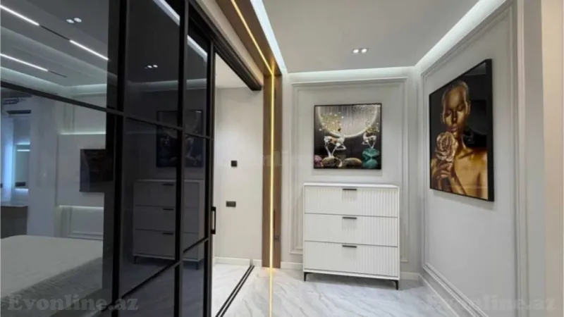 Kirayə verilir 2 otaqlı Mənzil Yeni tikili 100 m² 8 Noyabr m. - şəkil 6