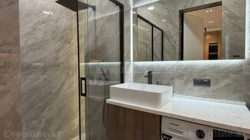 Kirayə verilir 2 otaqlı Mənzil Yeni tikili 100 m² 8 Noyabr m. - şəkil 7