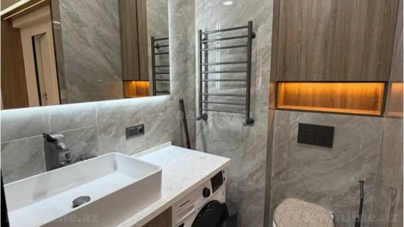 Kirayə verilir 2 otaqlı Mənzil Yeni tikili 100 m² 8 Noyabr m. - şəkil 8