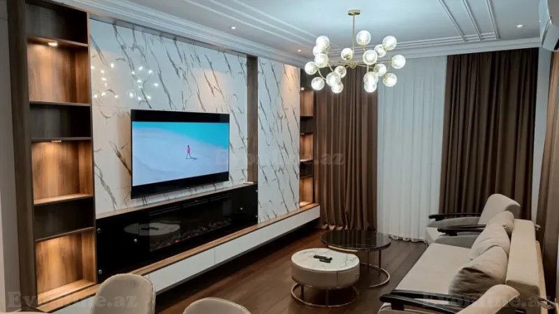 Satılır 3 otaqlı Mənzil Yeni tikili 148 m² 8 Noyabr m.