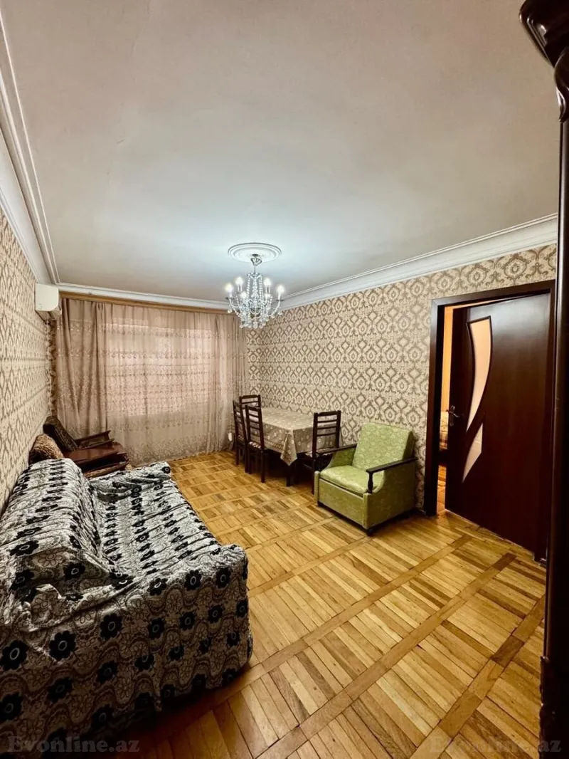 Satılır 2 otaqlı Mənzil Köhnə tikili 60 m² Elmlər Akademiyası m. - şəkil 2