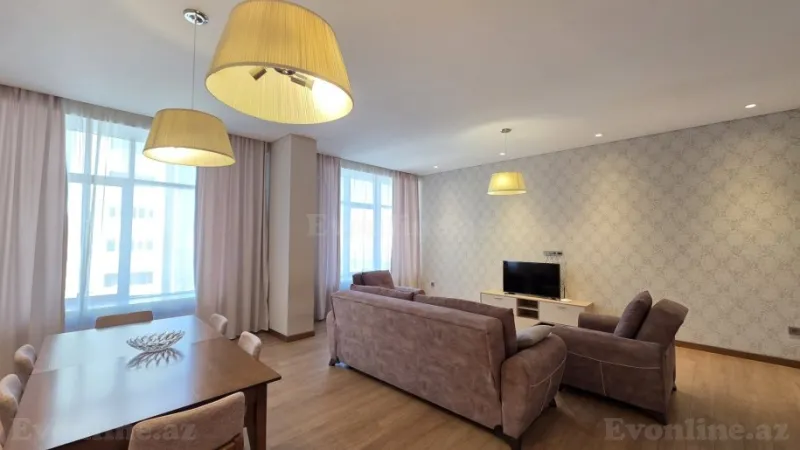 Kirayə verilir 4 otaqlı Mənzil Yeni tikili 180 m² Xətai m. - şəkil 3