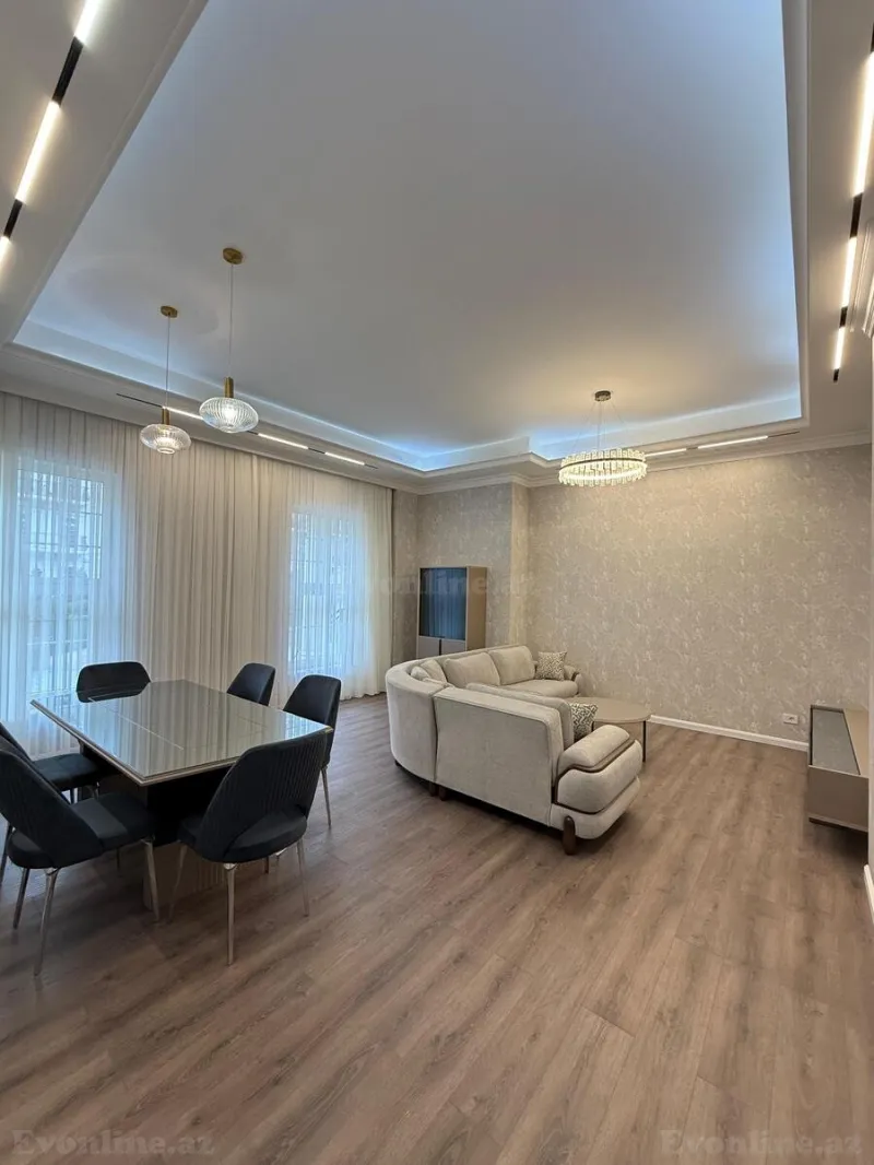 Kirayə verilir 3 otaqlı Mənzil Yeni tikili 125 m² Xətai r. - şəkil 3