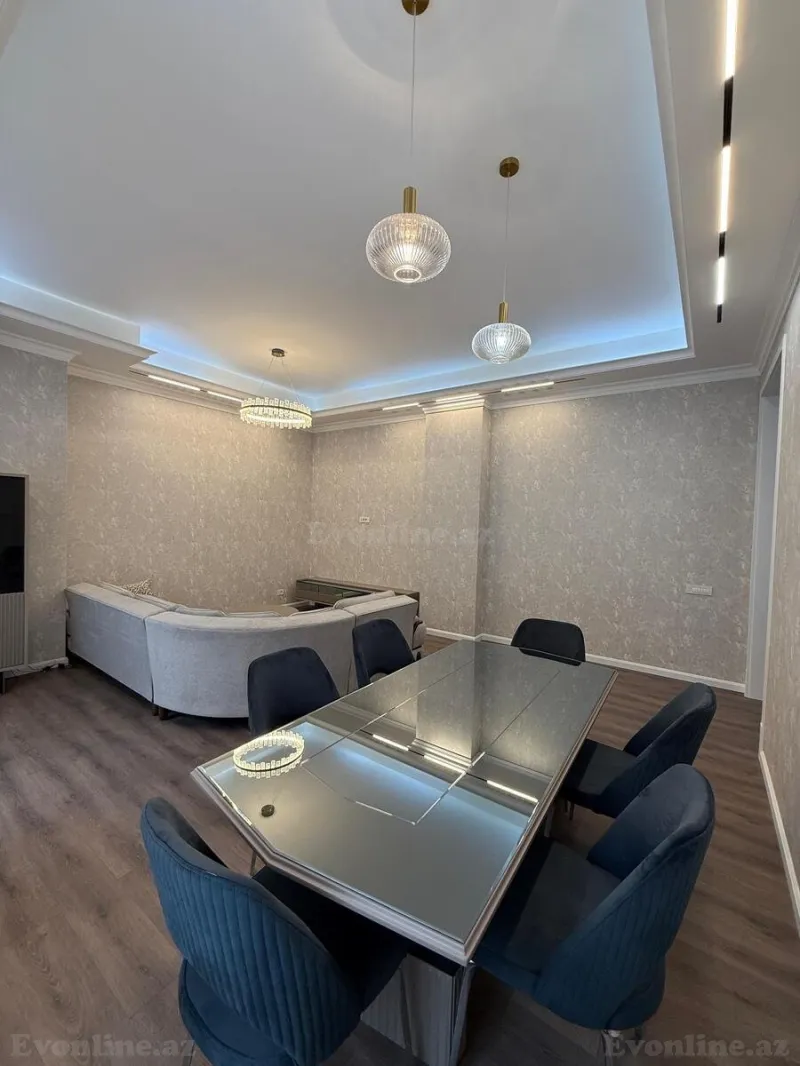 Kirayə verilir 3 otaqlı Mənzil Yeni tikili 125 m² Xətai r. - şəkil 4