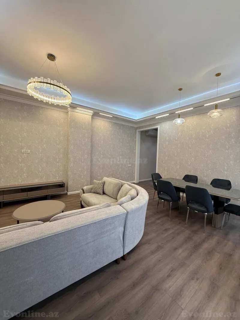 Kirayə verilir 3 otaqlı Mənzil Yeni tikili 125 m² Xətai r. - şəkil 5