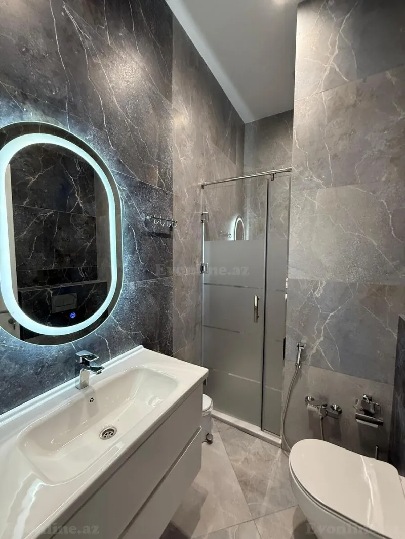 Kirayə verilir 3 otaqlı Mənzil Yeni tikili 125 m² Xətai r. - şəkil 25