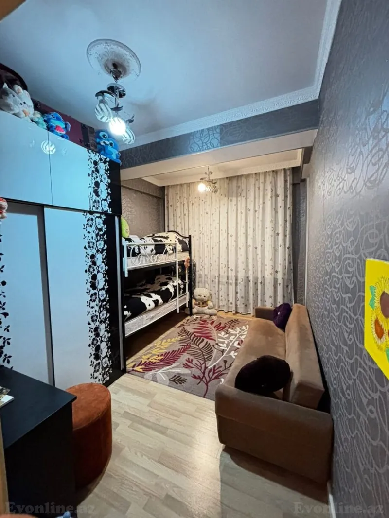 Satılır 3 otaqlı Mənzil Yeni tikili 80 m² Elmlər Akademiyası m. - şəkil 5