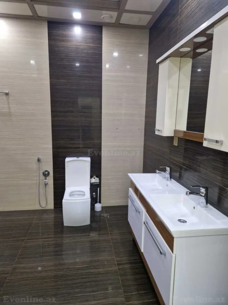 Kirayə verilir 4 otaqlı Mənzil Yeni tikili 180 m² Nəsimi r. - şəkil 12